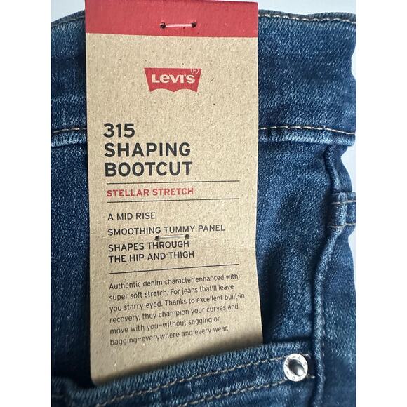 Levi's Women's 315 Shaping Bootcut jeans Size 30 - NWT - Picture 5 of 5